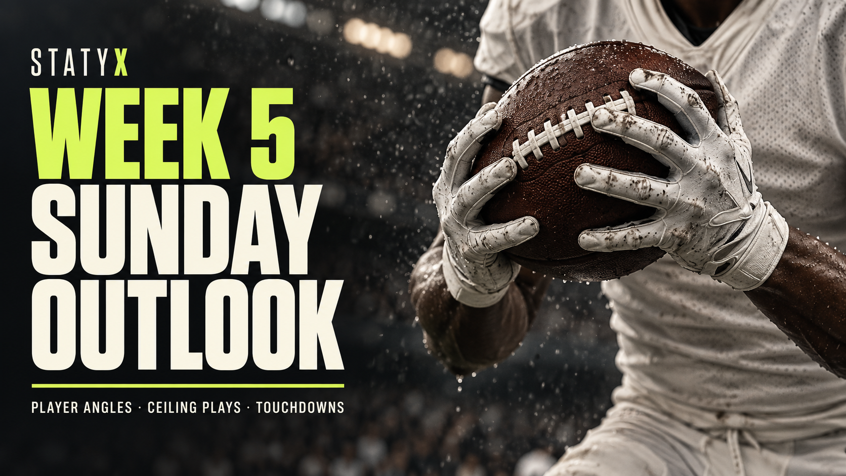 NFL Week 5 Sunday Player Outlook: Yards, Catches and Touchdowns