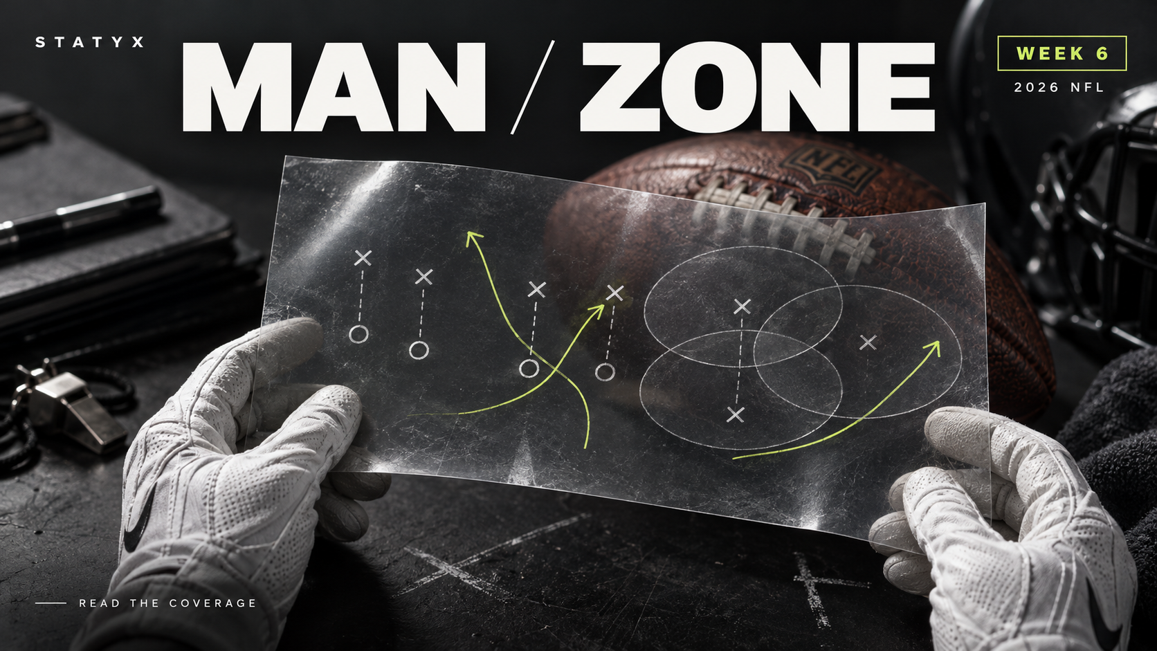 NFL Week 6 Man vs Zone: Where the Receiving Matchups Open Up