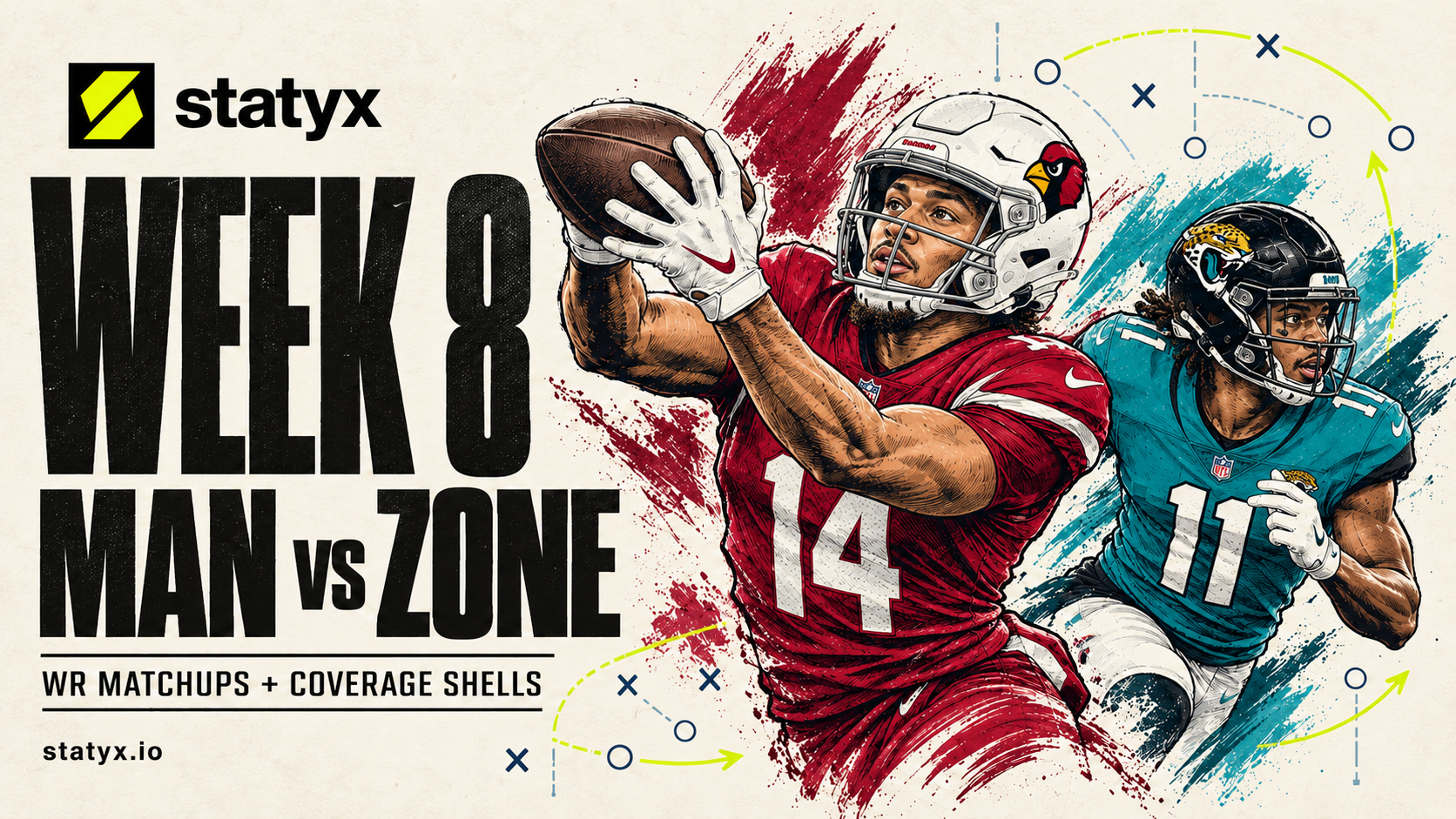 NFL Week 8 Man vs Zone: The Coverage Label Is Only Half the Matchup